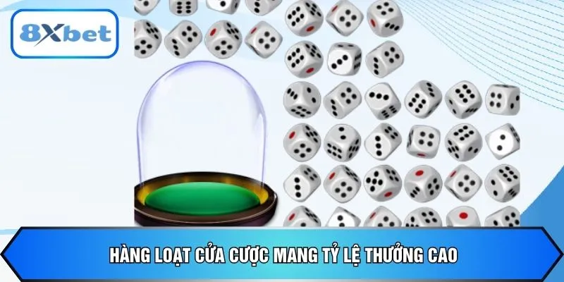 Hàng loạt cửa cược mang tỷ lệ thưởng cao